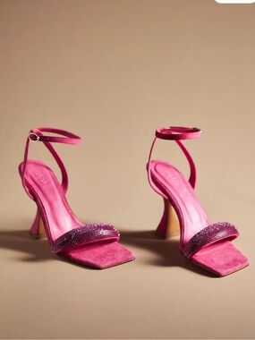 Total Silvi Crystal Heels Pink
